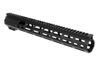 Sionics Weapon Systems 14.125" Free Float Handguard with M-LOK slots of accessories.